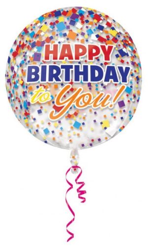 Happy Birthday FolienLuftballon 40 cm