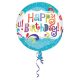 Happy Birthday FolienLuftballon 40 cm