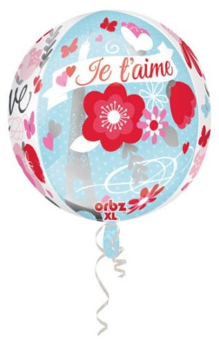 Paris FolienLuftballon 38*40 cm