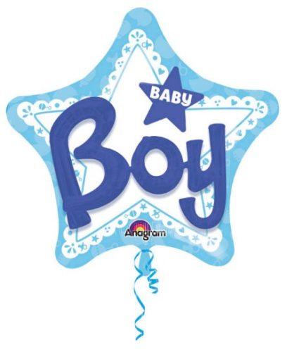 Baby Boy FolienLuftballon 81 cm