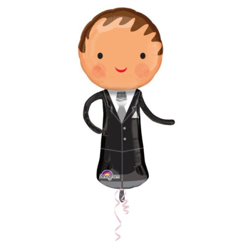Hochzeit Bräutigam, Bräutigam Folienballon 101 cm