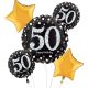 Happy Birthday 50 Folienballon 5er Set Set