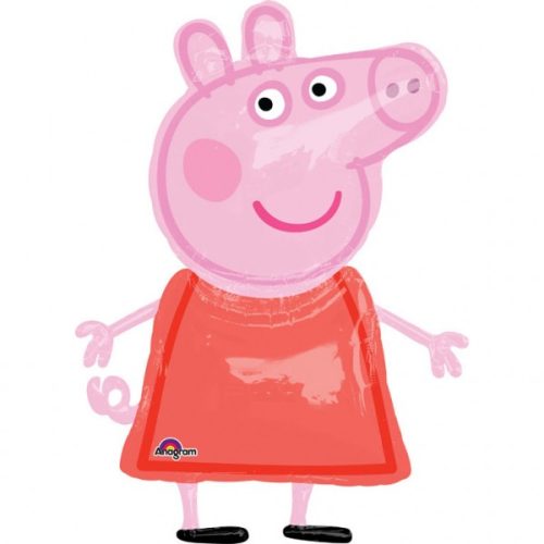 Peppa Wutz AirWalker, Laufende Folienballon 121 cm