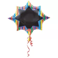 Farbe Black Board Folienballon 88 cm