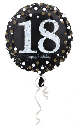 Happy Birthday 18 FolienLuftballon 43 cm