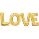 Gold, Gold Love Folienballon 63*22 cm
