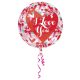 I love You, Ich liebe dich Luftballon Folienballon 40 cm