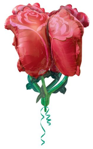 Rose Folienballon 76 cm