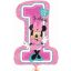 Disney Minnie  Pink Erster Geburtstagsfolieballon 71 cm
