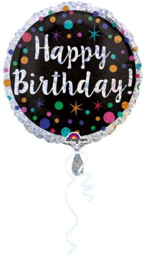 Happy Birthday FolienLuftballon 43 cm