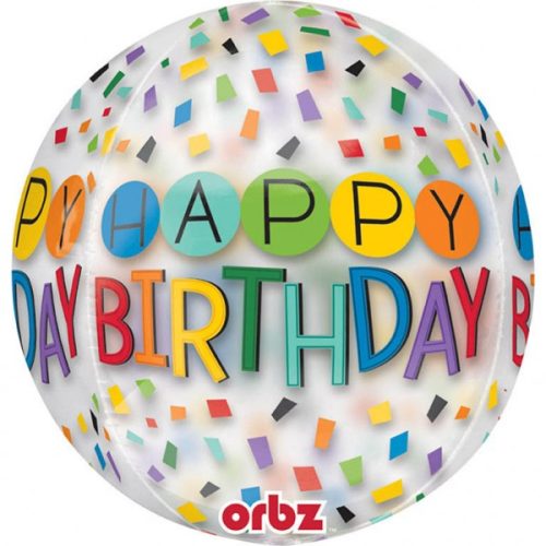 Happy Birthday FolienLuftballon 40 cm
