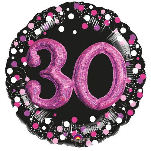 Happy Birthday 30 FolienLuftballon 81 cm