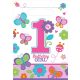 Erster Geburtstag Butterfly Geschenktüte 8 Stück
