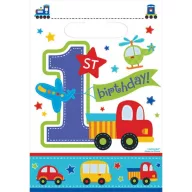 Erster Geburtstag Cars Geschenktasche 8-teiliges Set