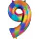 Rainbow Riesenfigur Folienballon 9 Größe, 86*55 cm