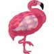Hologramm Flamingo Folienballon 83 cm