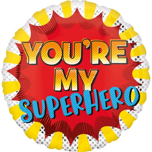 You'Re My Superhero, FolienLuftballon 43 cm