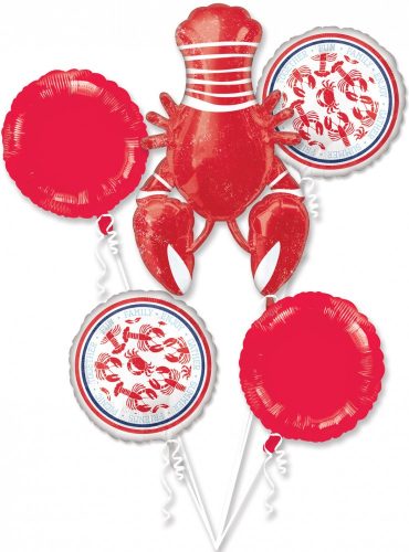 Seafood Fest FolienLuftballon 5 db-os Set