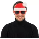 Weihnachten Santa Hat i Brille