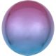 Ombré Purple and Blue Luftballon Folienballon 40 cm