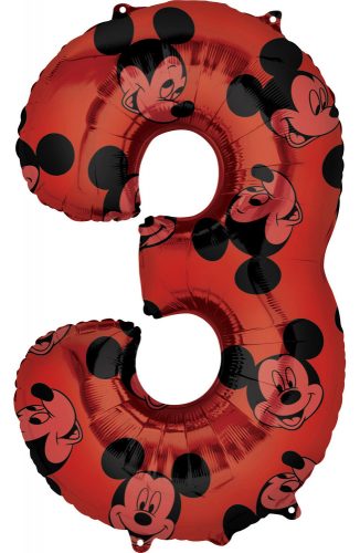 Disney Mickey Folienballon 3, 66 cm