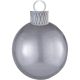 Silver, Silber Folienballon mit Papierverzierung 50 cm