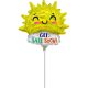 Get Well Happy Sun mini Folienballon