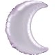 Satin Pastel Pink Mond Folienballon 43 cm