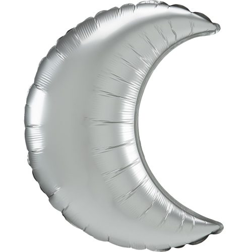 Platinum Crescent Mond Folienballon 89 cm