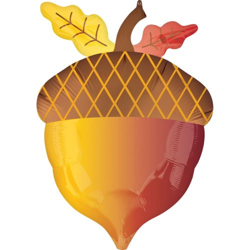 Herbst Autumn Acron i Eichel Folienballon 45 cm