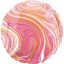 Farbe Rosa Rund Folienballon 43 cm