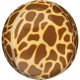 Giraffe Muster Ballon Folienballon 40 cm