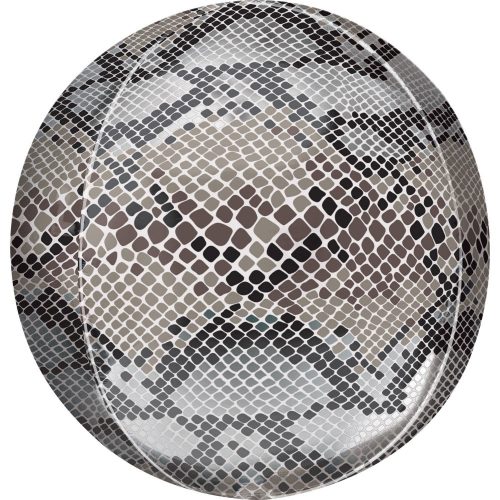 Tiere Snake Skin Schlangenhaut-Folienballon 40 cm