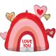 Liebe Ich liebe Dich Folienballon 66 cm
