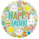 Ostern Oster Icons, Folienballon 43 cm
