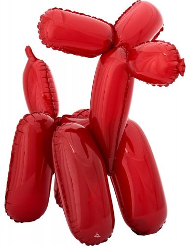 Roter Hund Folienballon 48 cm