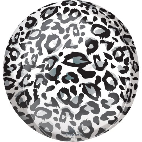 Leopard Muster Luftballon Folienballon 40 cm