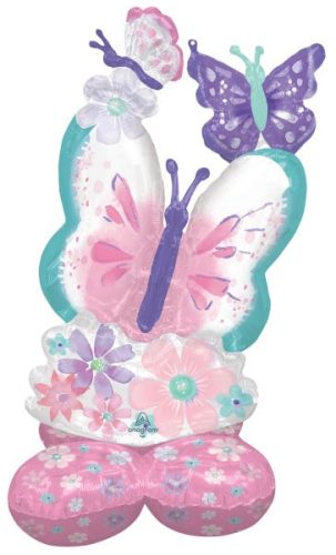 Schmetterling Flutter AirLoonz riesiger Folienballon 111 cm