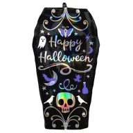 Halloween Sarg Folienballon 68 cm