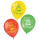 Happy Birthday Cake Ballon, Luftballon 6 Stück 9 Zoll (22,8 cm)