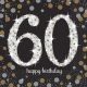 Geburtstag Gold Happy Birthday 60 Servietten 16er-Pack 33x33 cm