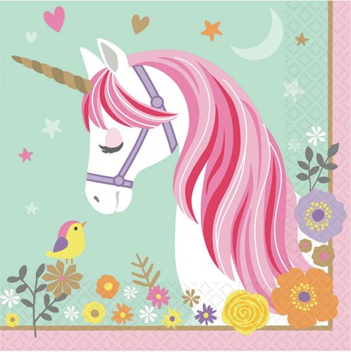 Einhorn Serviette (16 Stücke) 33*33 cm