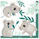 Koala Eucalyptus Servietten 16er Pack 33x33 cm