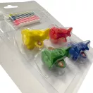 Fahrzeug Colorful Flugzeug Kuchenkerzen Set