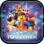 Lego Movie Abenteuer Pappteller 8 Stk. 23 cm