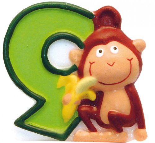 Safari Kuchenkerzen, Nummer 9