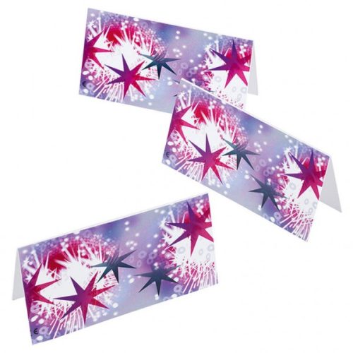 Neujahr Platzkarte Happy New Year 6er Pack
