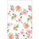 Floral Baby, Blumige Tischdecke aus Papier 137x259 cm