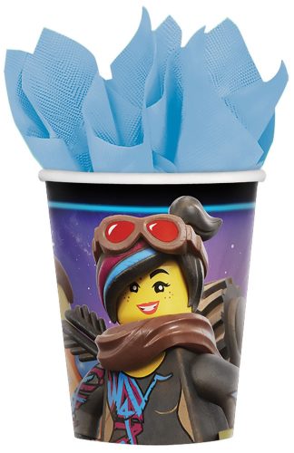 Lego Movie Pappbecher (8 Stücke) 266 ml