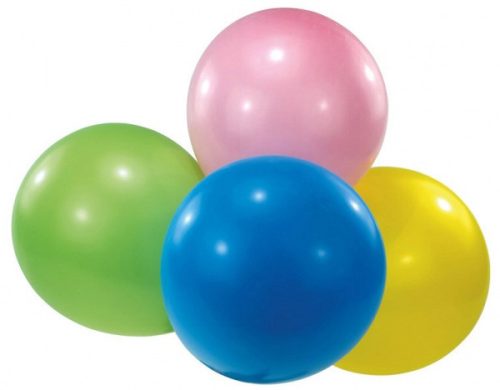 Farbig Luftballon 4 Stücke